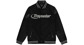 Trapstar Hyperdrive Varsity Jacket Black/Grey
