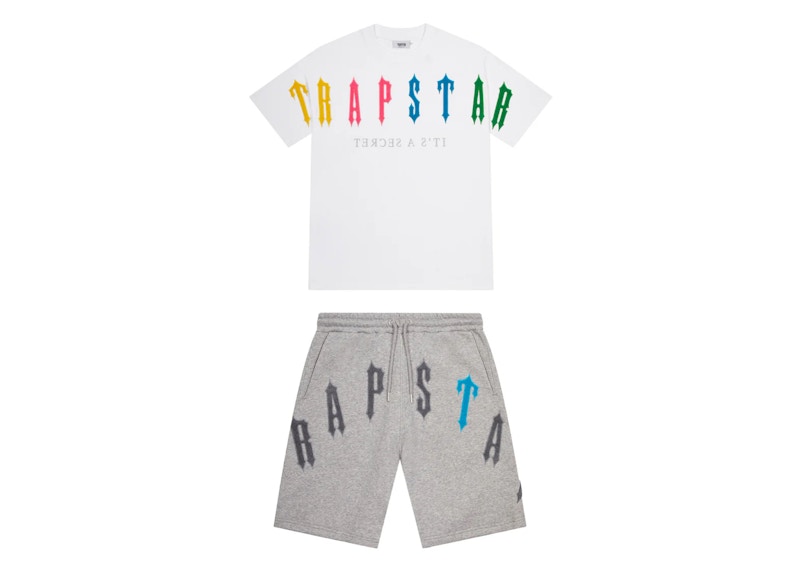 Trapstar Irongate Arch 2.0 Short Set White/Candy メンズ - SS24 - JP