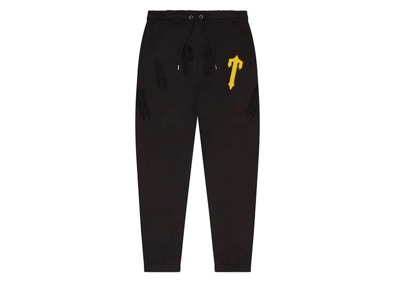 Trapstar Irongate Arch Chenille 2.0 Tracksuit Black/Yellow Men's