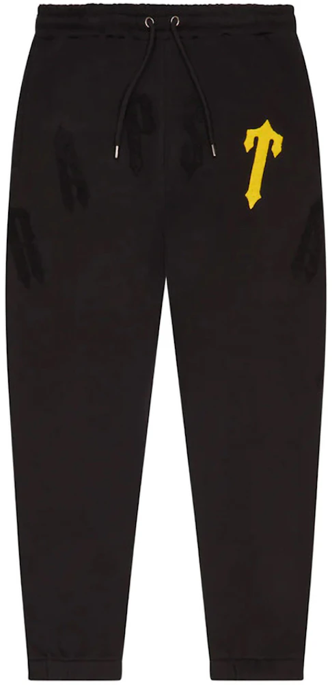 Trapstar Irongate Arch Chenille 2.0 Tracksuit Black/Yellow Uomo - FW23 - IT
