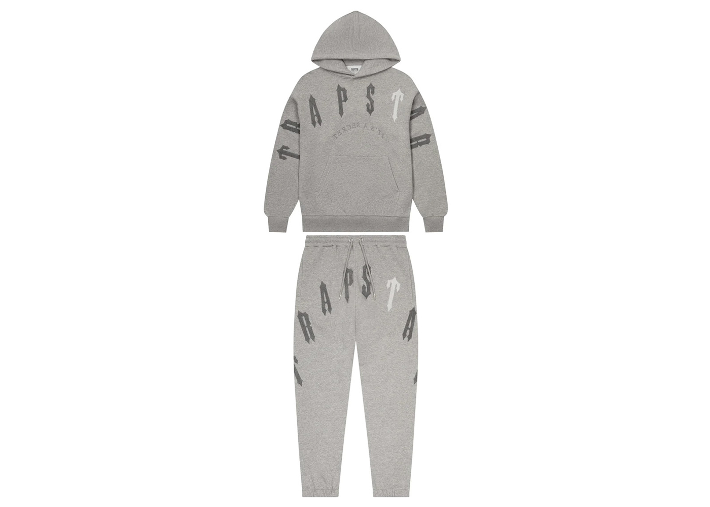 Trapstar Irongate Arch Chenille 2.0 Tracksuit Grey Men's - FW23 - GB