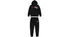 Trapstar Irongate Arch Chenille Hoodie Tracksuit Infrared Edition