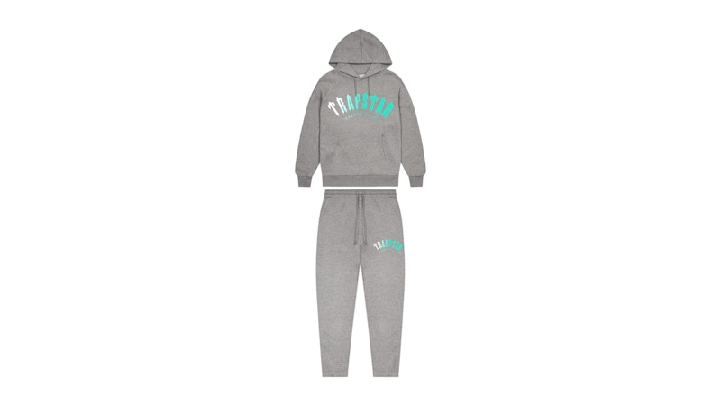 Trapstar Irongate Arch Fade Tracksuit Grey/Teal メンズ - FW25 - JP