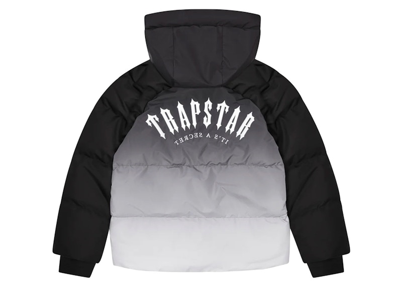 Trapstar Irongate Arch Puffer Jacket (FW23) Black/Gradient Men's FW23