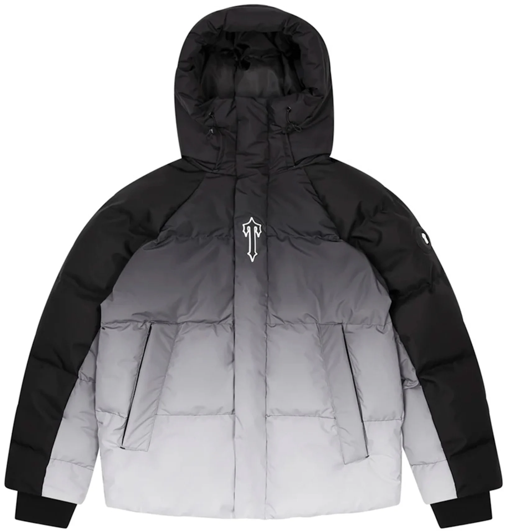 Trapstar Irongate Arch Puffer Jacket (FW23) Black/Gradient Men's - FW23 - US