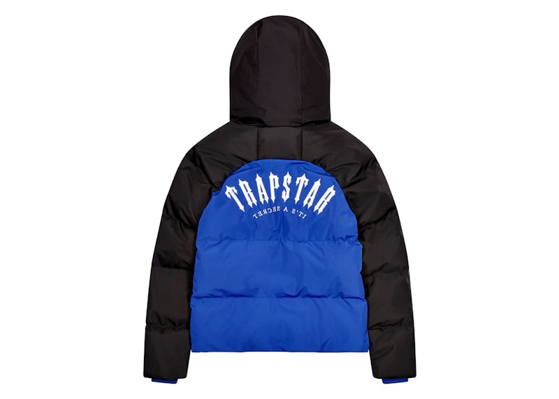 Trapstar Irongate Arch Puffer Jacket (FW23) Blue/Black Men's FW23 US