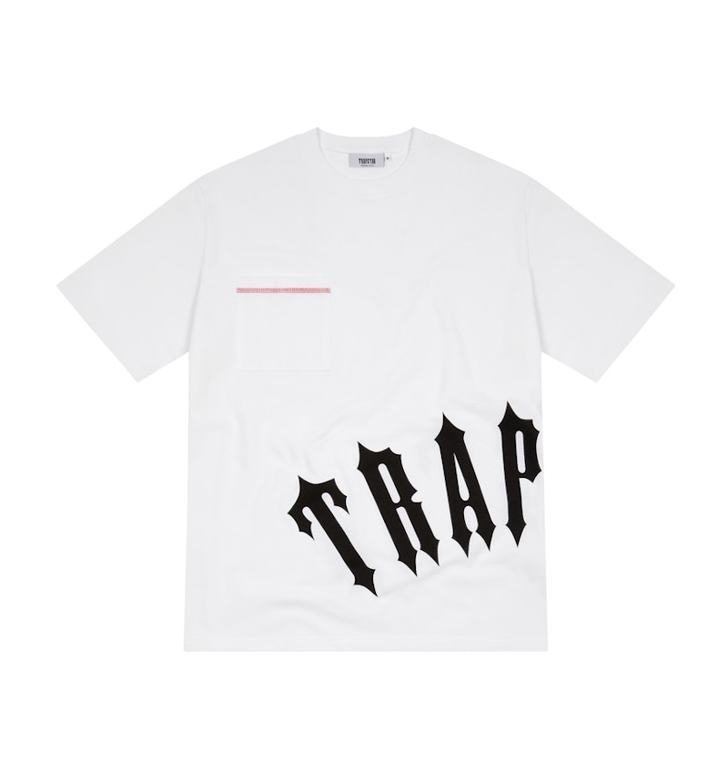 trapstar t shirt white