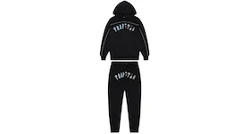 Trapstar Irongate Chenille Arch Hooded Tracksuit Black/Blue Camo