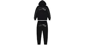 Trapstar Irongate Chenille Arch Hooded Tracksuit Black/Grey Camo