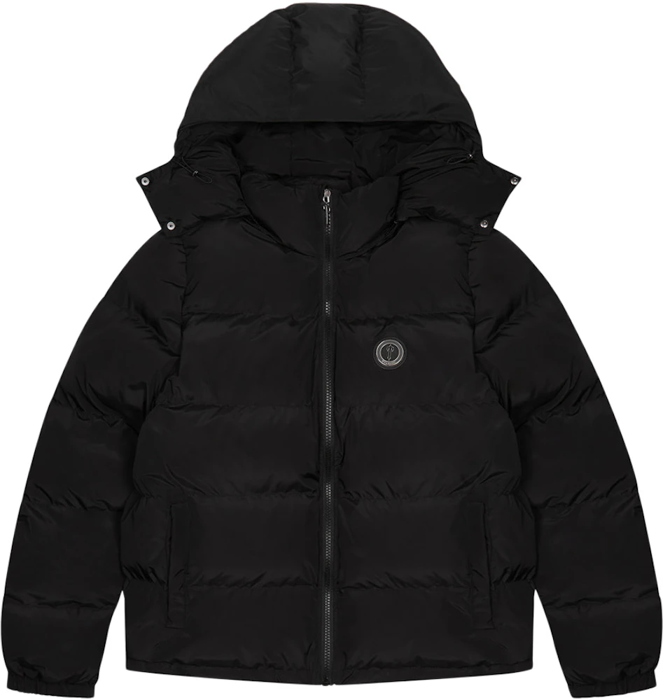 Trapstar Irongate Detachable Hooded Puffer Jacket 2023 Blackout Edition  Men's - SS23 - GB