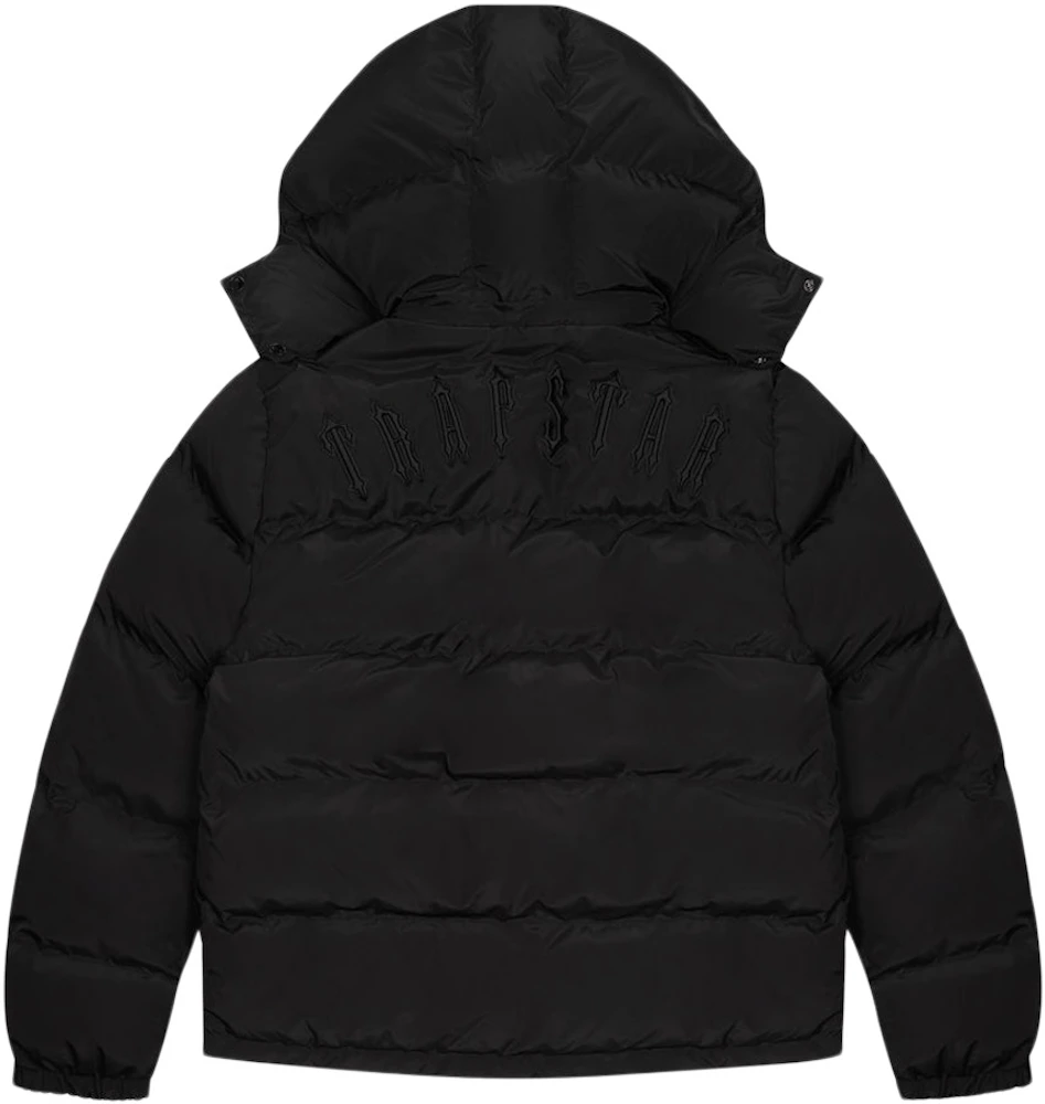 Trapstar Irongate Detatchable Hooded Shiny Black Puffer Jacket –  RICHSTEPPINN