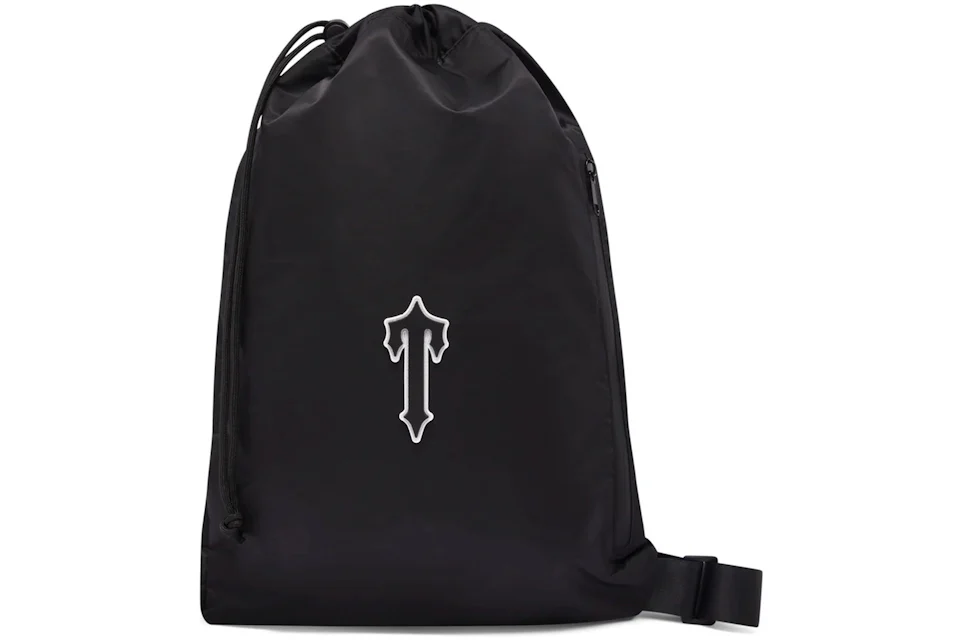 Trapstar Irongate Drawstring Bag Black - FW23 - MX