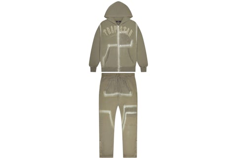 Trapstar Irongate Rivet Tracksuit Olive Men's FW24 GB