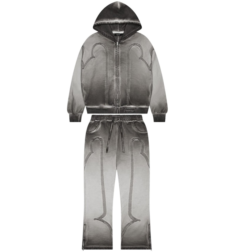 Trapstar Irongate Seam Tracksuit Black Men's FW24 GB