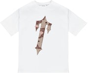 Trapstar Irongate Arch Wrap T-shirt White/Red Men's - FW22 - US