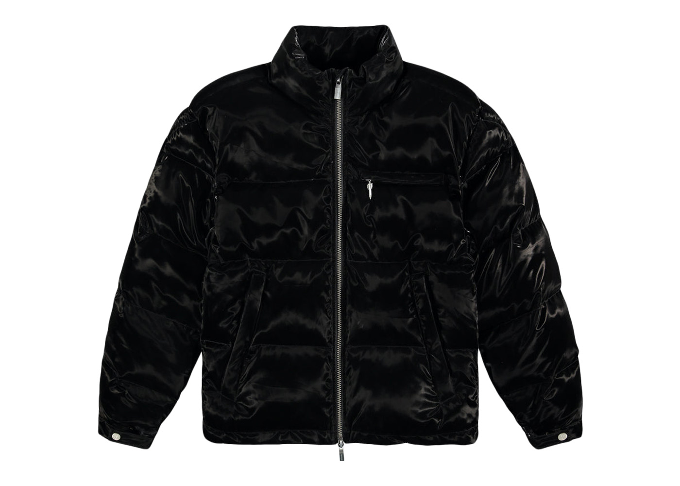 Trapstar Irongate T Puffer Jacket Shiny Black メンズ - SS23 - JP