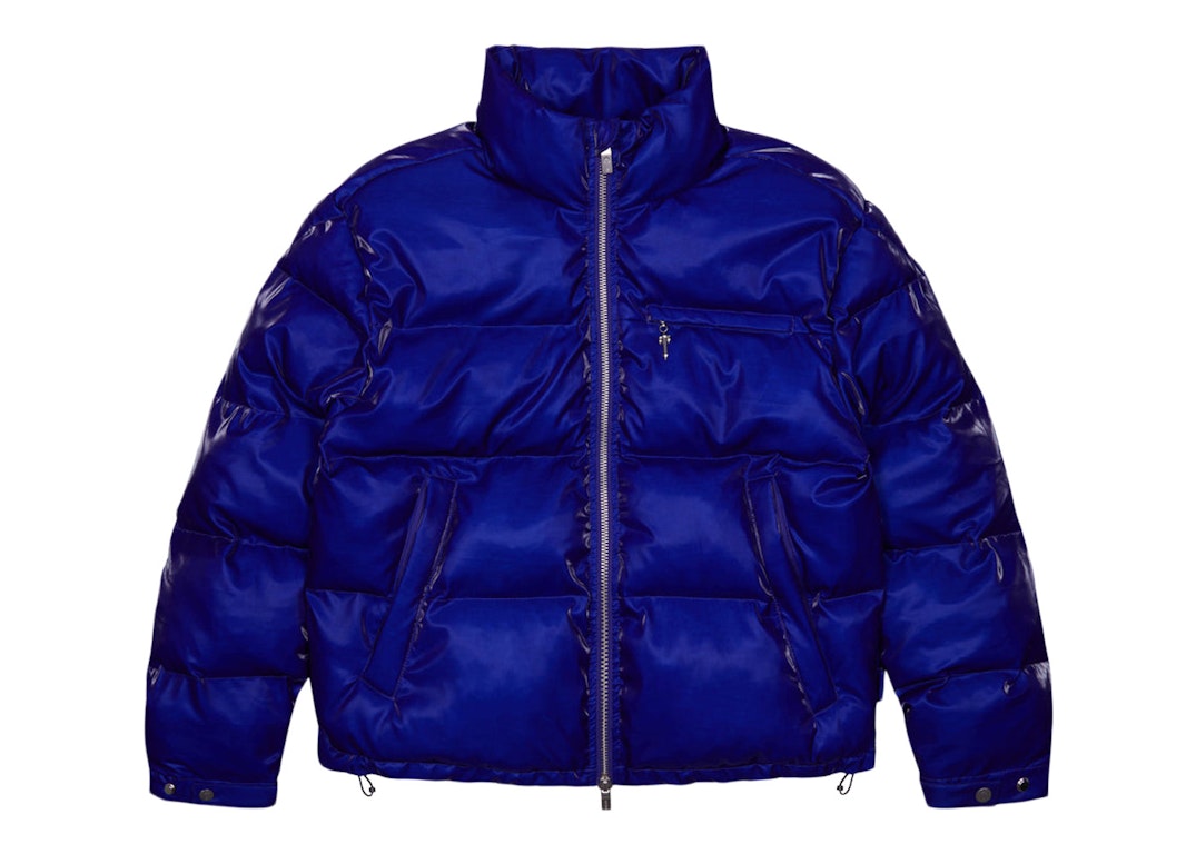 Pre-owned Trapstar Irongate T Puffer Jacket Shiny Blue