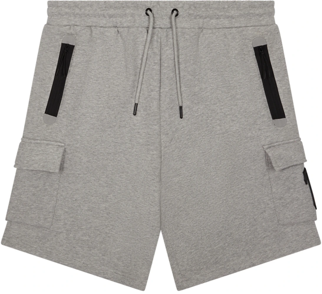 Trapstar Irongate T Tech Zip Shorts Grey Men's - SS23 - US