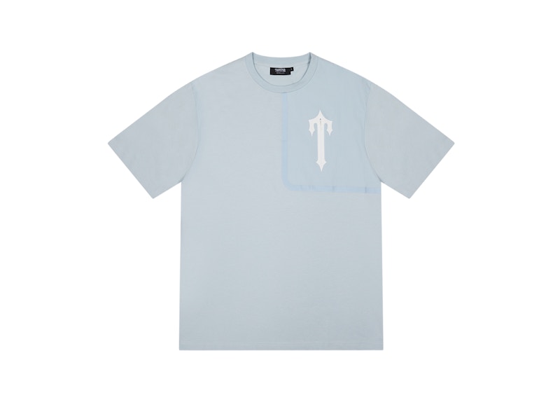 Trapstar Irongate T Tech Zip T-Shirt Cashmere Blue Men's