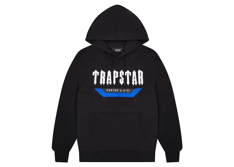 Trapstar Irongate Tracksuit Black/Blue Men's FW23 US