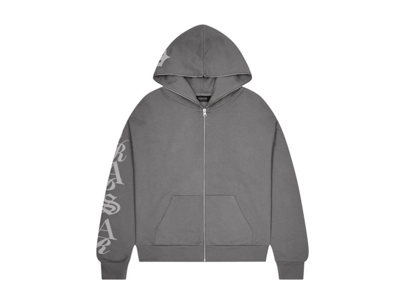 ☆関税/送料無料☆【Trapstar London】Script Hoodie 2.0 Trapstar Script 2.0 Hoodie Grey Men's - SS25 - US