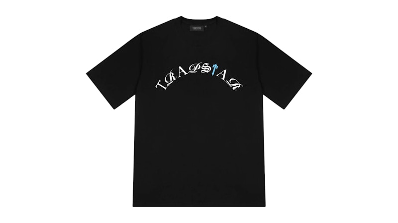 Trapstar Script Tee Black/Teal