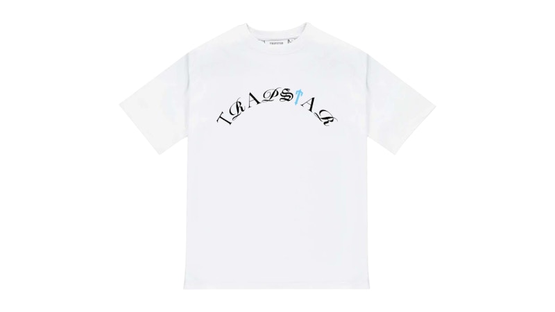 Trapstar Script Tee White/Teal
