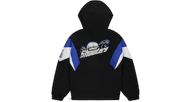 Trapstar Shooters 1/4 Zip Pullover Jacket Black/Blue