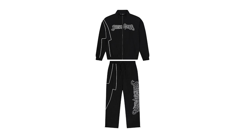 Trapstar Shooters 2.0 Shell Tracksuit Blackout Men's - FW25 - US