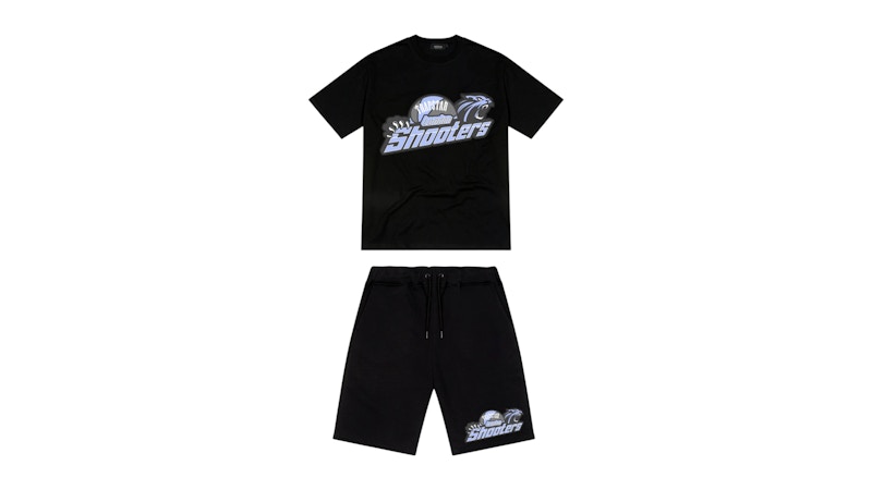 Arch Chenille Decoded 2.0 ショーツ Trapstar Arch Chenille Decoded 2.0 Shorts Set Black/Purple