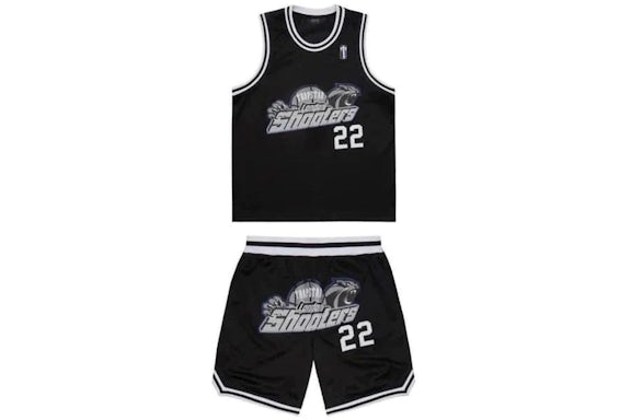 Trapstar Shooters Set Corto Basket Nero