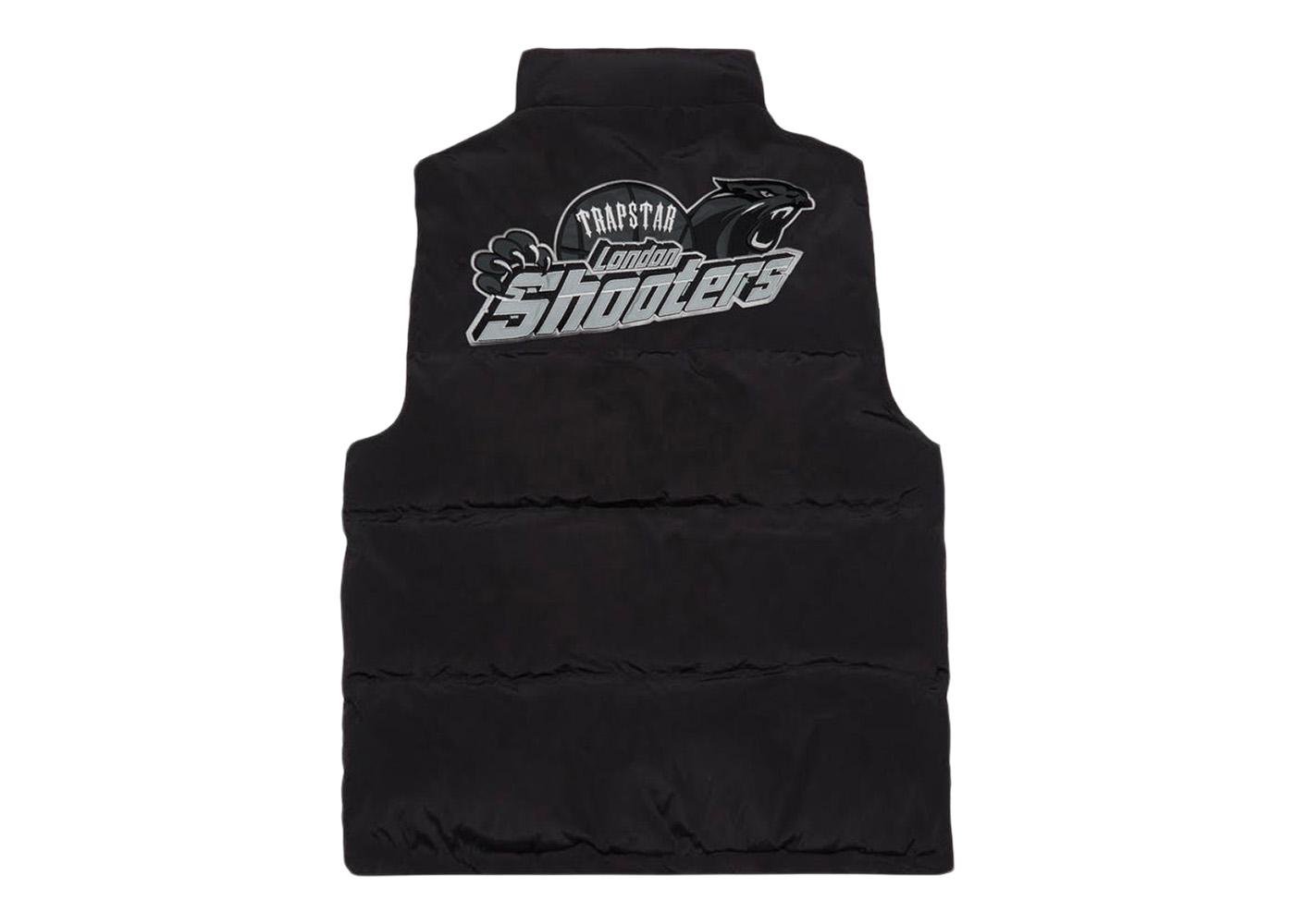Trapstar Shooters Gilet Black/Reflective メンズ - SS23 - JP