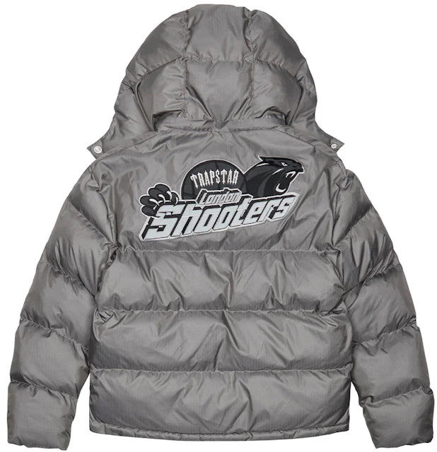 Trapstar Shooters Hooded Puffer Grey - US