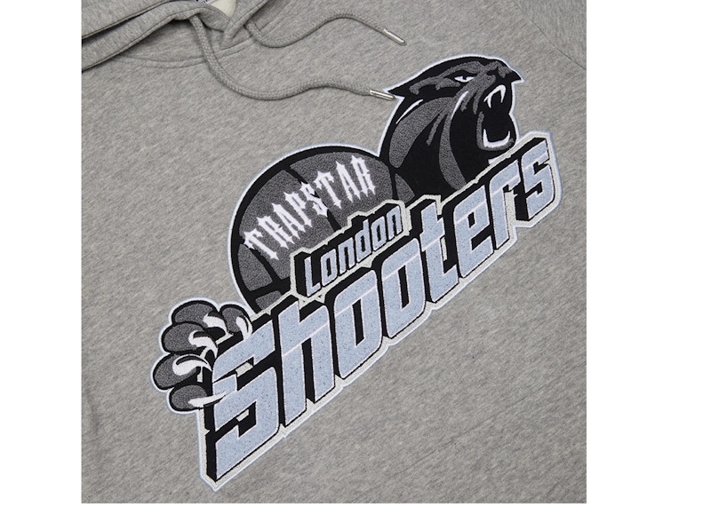 Trapstar Shooters Hoodie Tracksuit Grey/Sky Blue Men's FW22 US