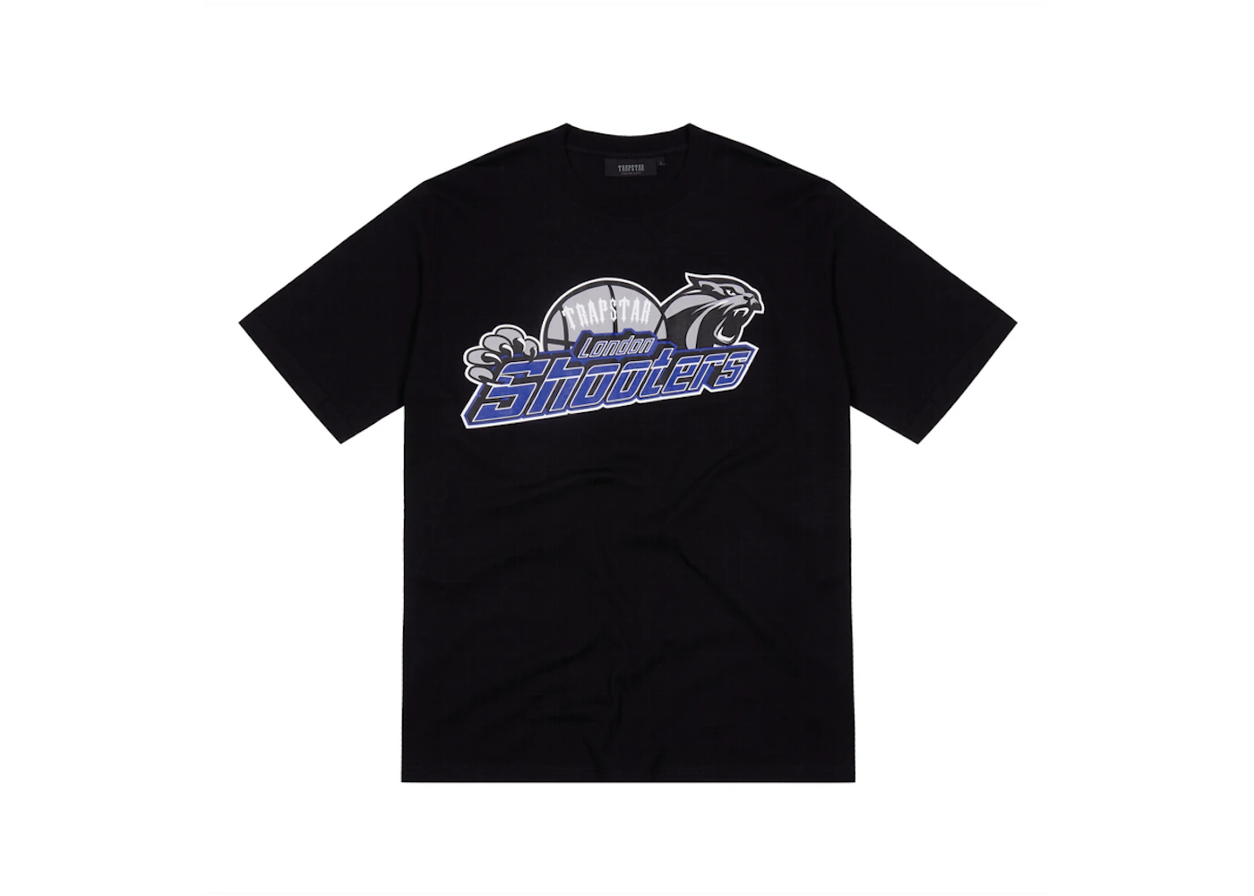 Trapstar Shooters T-shirt Black/Blue メンズ - FW22 - JP