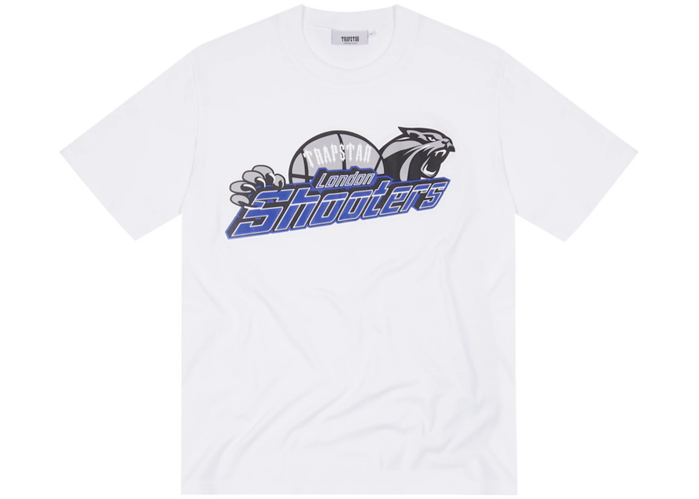 Trapstar Shooters T-shirt White/Blue Men's - FW22 - US