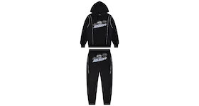 Trapstar Shooters Technical Hoodie Tracksuit Black/Blue