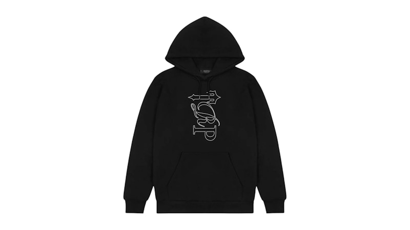 Trapstar TRP Print Hoodie Black Men's - FW25 - US Trapstar TRP Print Hoodie Black Men's - FW25 - US