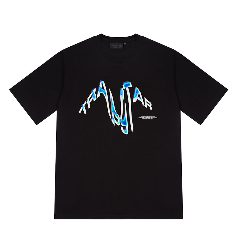 Trapstar Trapstar Distortion Tshirt Black Men's FW22 US