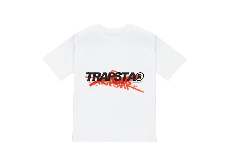 Trapstar Trespass Tee White/Infrared SS23 CN