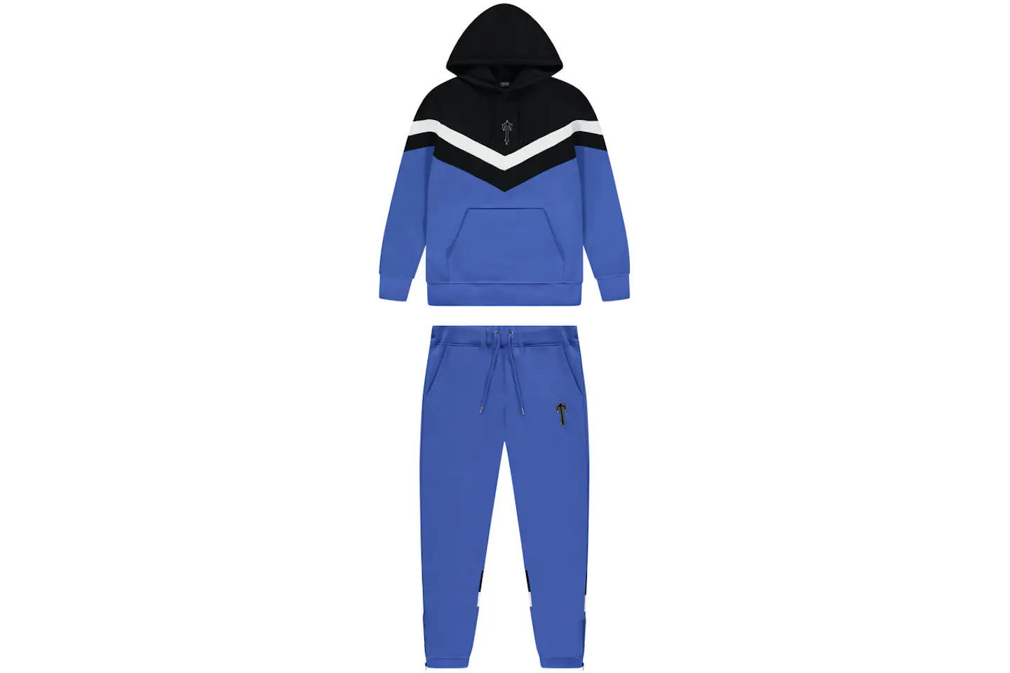 Trapstar tracksuit black and blue Clearance