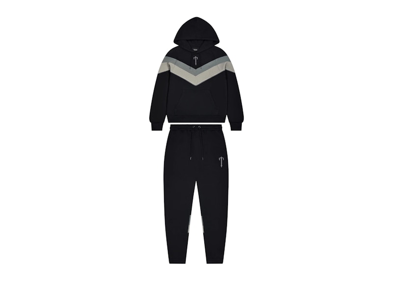 Trapstar V Stripe Tracksuit Black Men's - FW25 - US