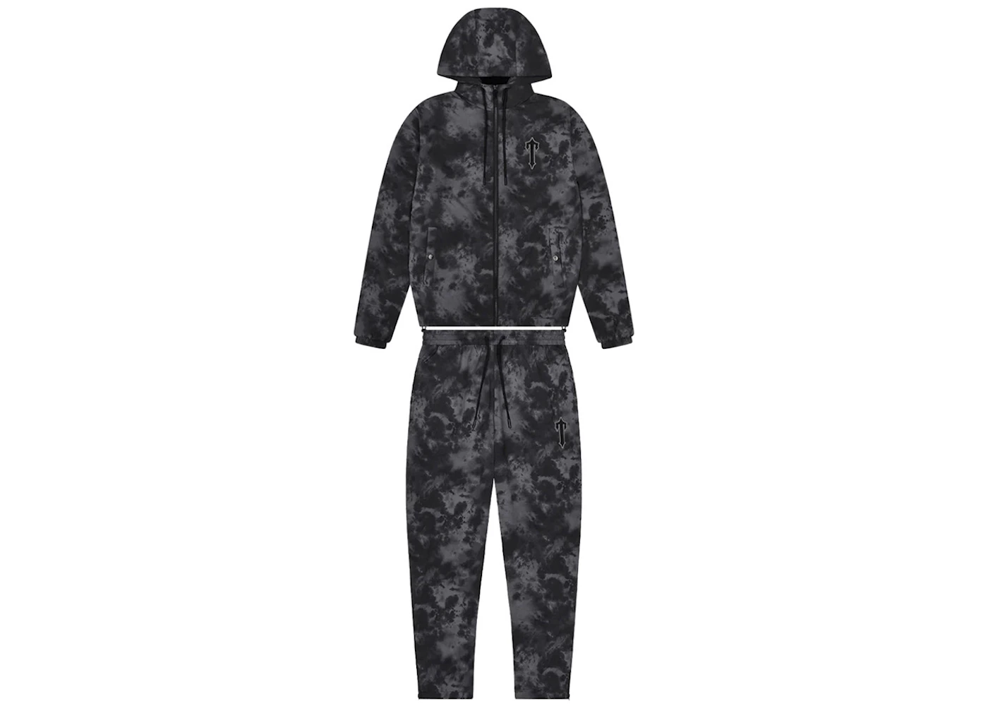 Trapstar Washed Irongate Tracksuit Black Men's - FW23 - US