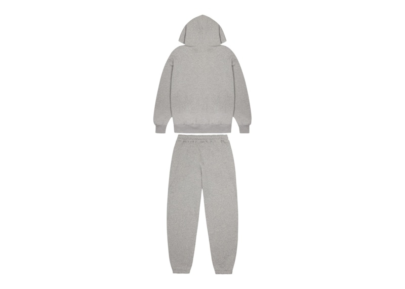 Trapstar Wildcard Chenille Hoodie Tracksuit Grey Monochrome Edition Men