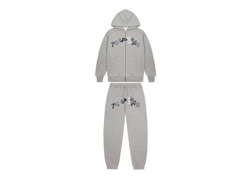 Gray best sale trapstar tracksuit