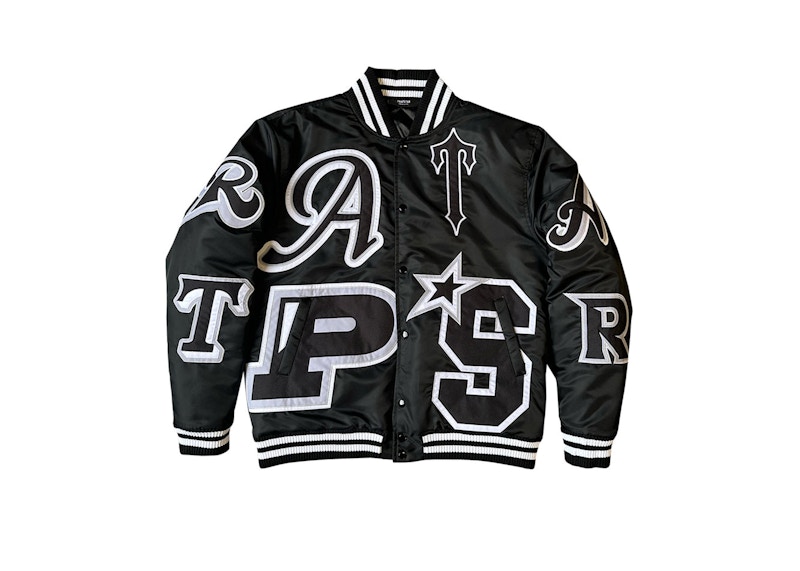 Trapstar Wildcard Varsity Jacket Blackout Edition Uomo - SS23 - IT