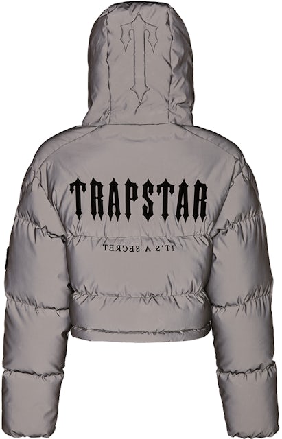 Trapstar Women's Decoded 2.0 Hooded Puffer Jacket Reflective