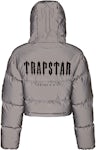 Trapstar Women's Irongate Detachable Hooded Puffer Jacket - Cream
