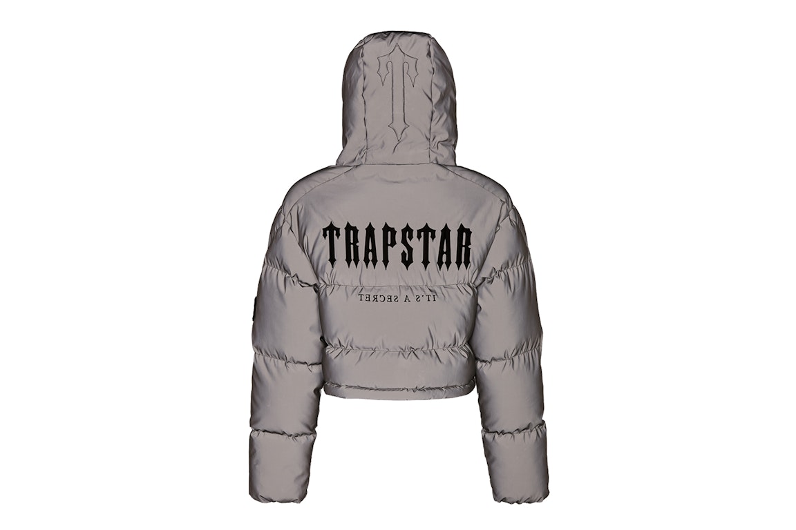 Pre-owned Trapstar Women's Decoded 2.0 Hooded Puffer Jacket Reflective