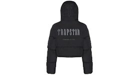 Trapstar Women's Decoded 2.0 Hooded Puffer Jacket Black